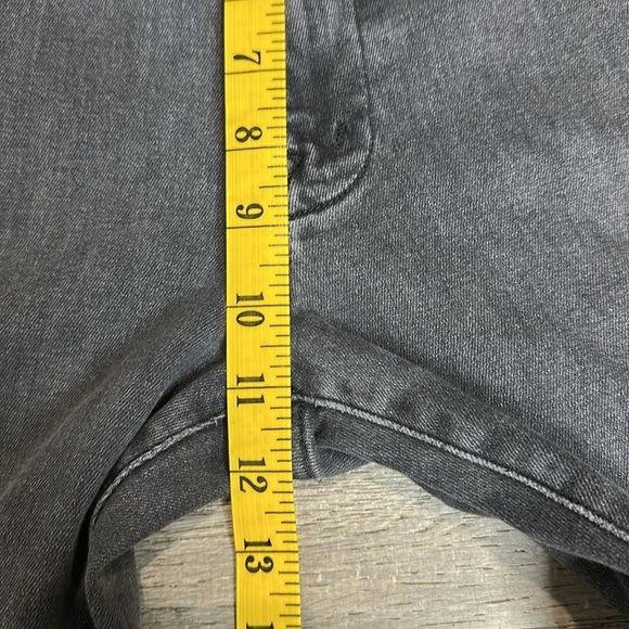 MOTHER The Shaker Prep Fray in Dear Mr. Black Racer Jeans Sz 28 - Picture 11 of 13